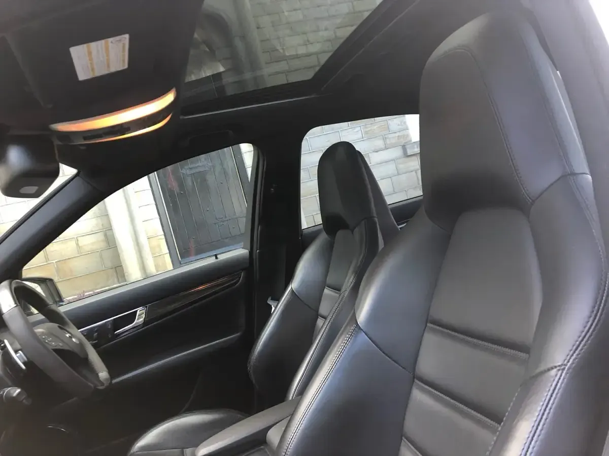 Used Mercedes C63 AMG 2010 White Sedan