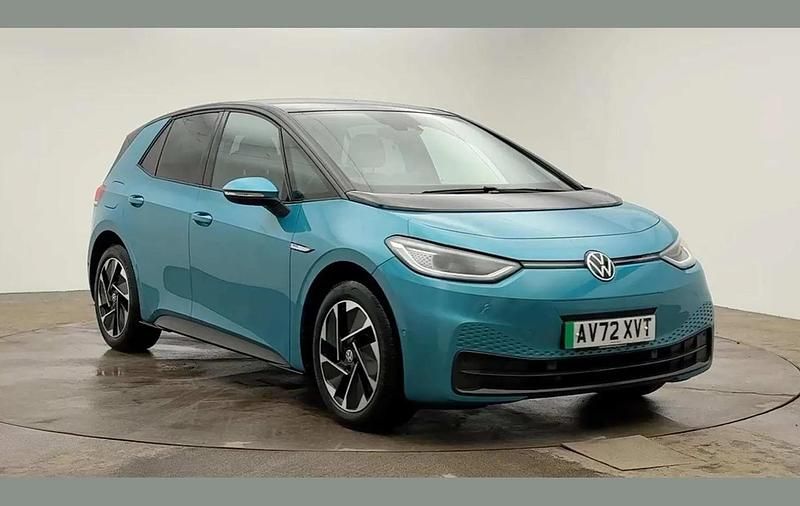 Used VW ID.3 Pro Performance 150 kW (204 HP) 2022 Turquoise Hatchback