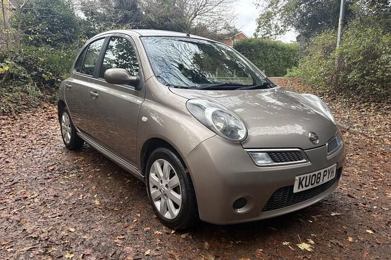 Beige Used 2008 Nissan Micra Acenta+ Hatchback | £2,995 (Fair price) - Image 1/1
