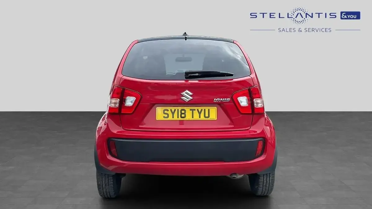 Used Suzuki Ignis SZ3 89 HP (65 kW) 2018 Red SUV