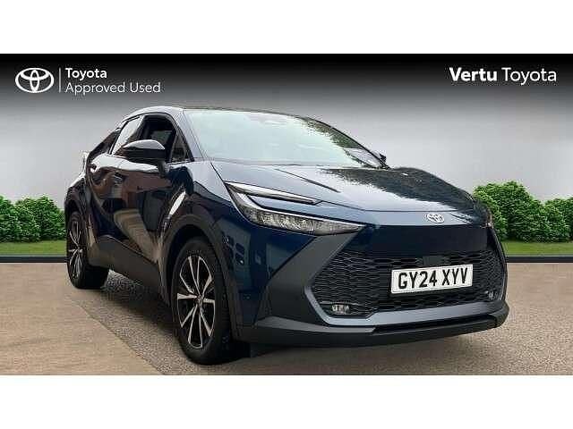 Blue Used 2024 Toyota C-HR+ Design SUV | £25,293 - Image 1/4