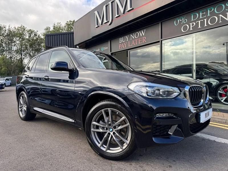 Black Used 2021 BMW X3 M Sport SUV | £25,990 (Good price) - Image 1/4