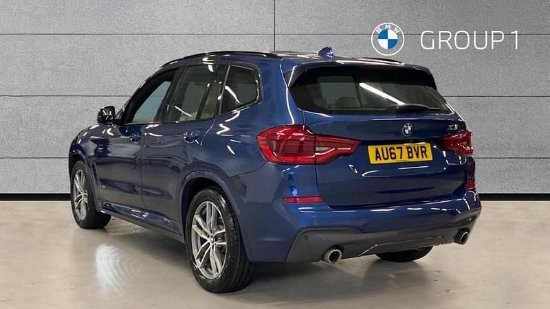 Used BMW X3 M Sport 265 HP (194 kW) 2018 Blue SUV