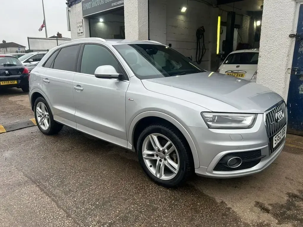 Used Audi Q3 S-Line 177 HP (130 kW) 2012 Silver SUV