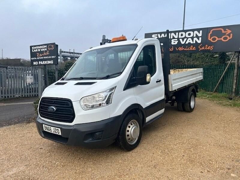 Used Ford Transit 125 HP (91 kW) 2016 White Cabriolet