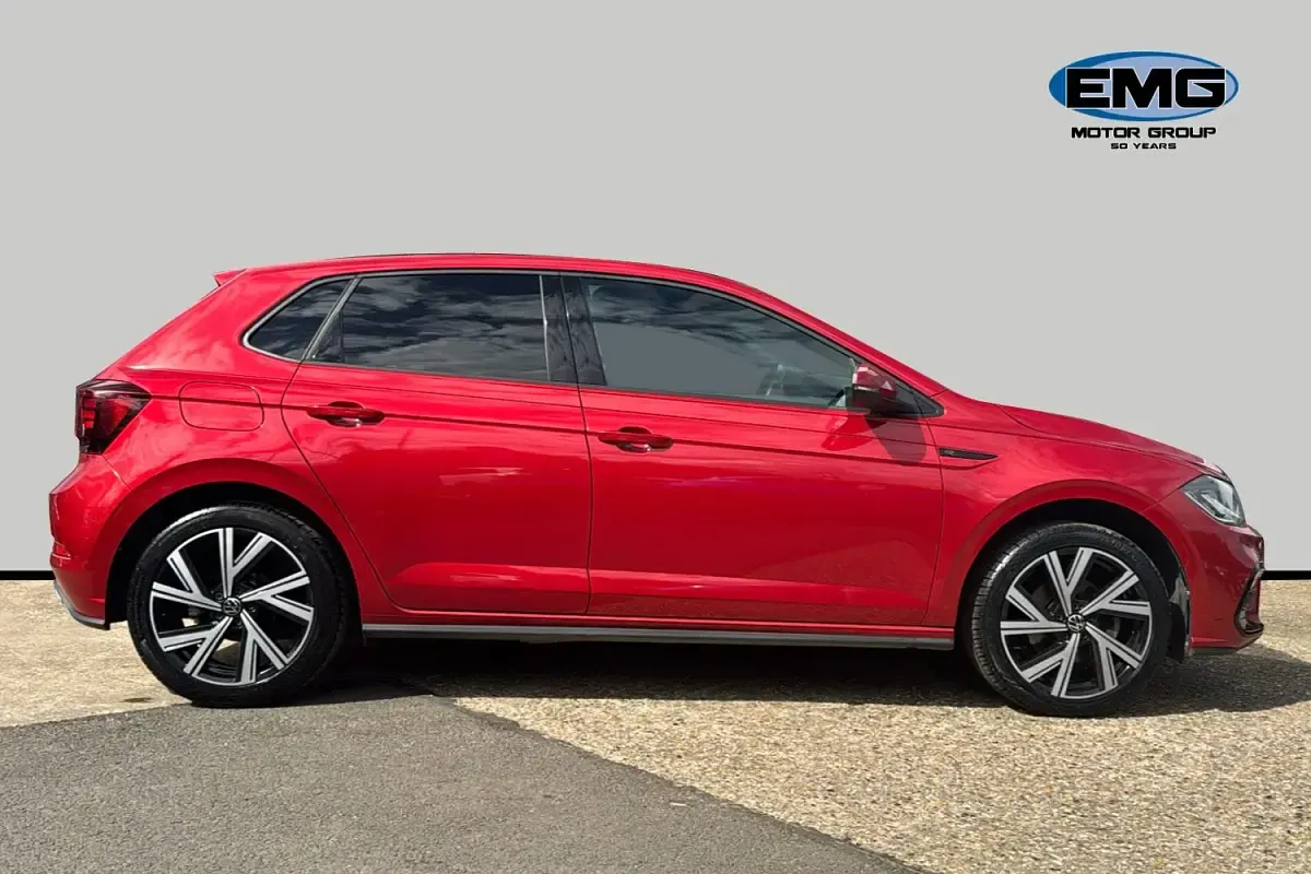 Used VW Polo R-line 110 HP (80 kW) 2022 Red Hatchback