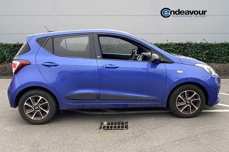 Used Hyundai i10 GO! 66 HP (48 kW) 2018 Blue Hatchback