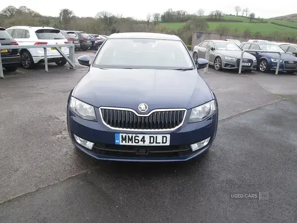 Used Skoda Octavia Elegance 110 HP (80 kW) 2015 Blue Estate