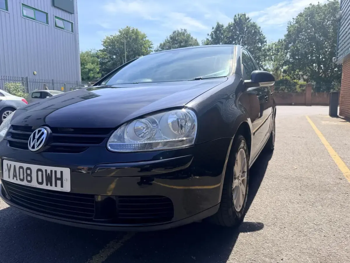 Used VW Golf VI Match 113 HP (83 kW) 2008 Black Hatchback
