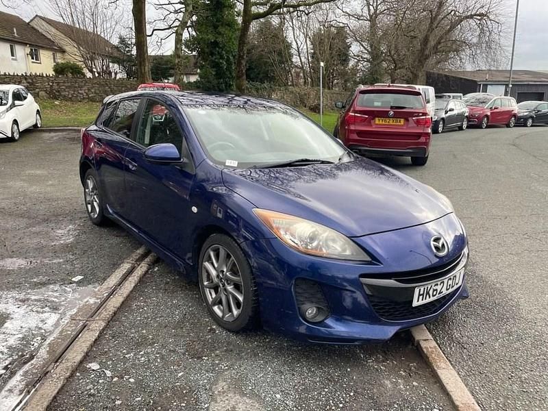 Used Mazda 3 Edition 105 HP (77 kW) 2013 Blue Hatchback