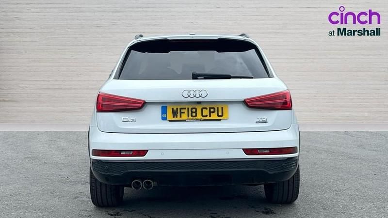 Used Audi Q3 Black Edition 150 HP (110 kW) 2018 White SUV