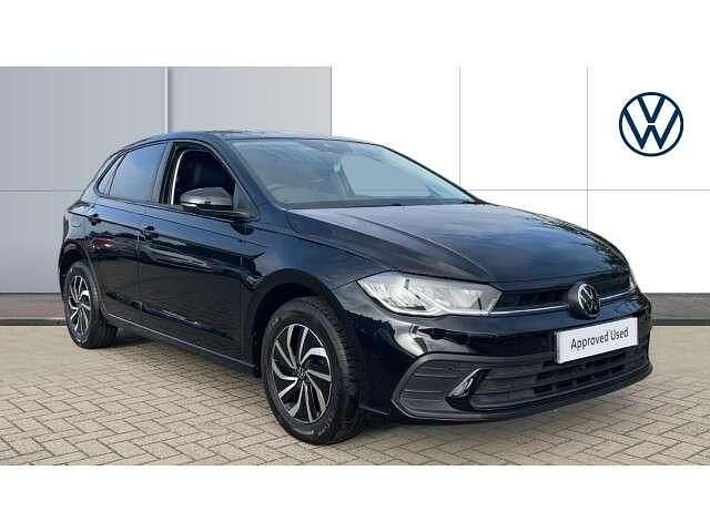 Black Used 2022 VW Polo Life Hatchback | £15,268 (Fair price) - Image 1/4