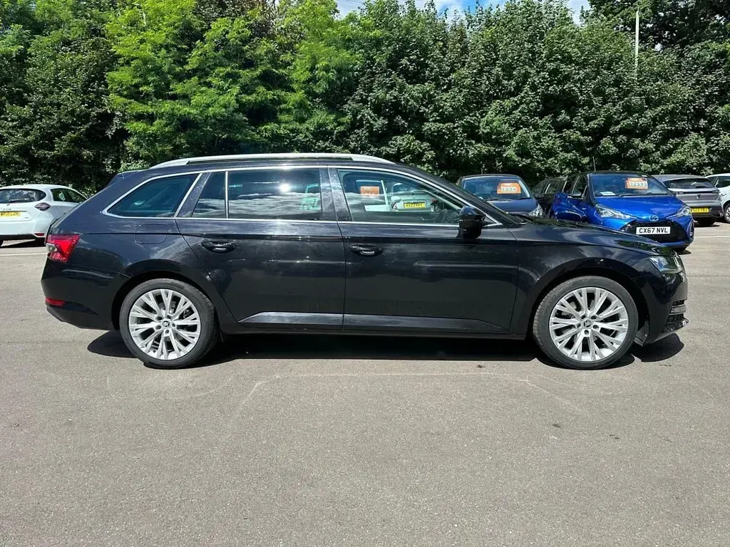 Used Skoda Superb SE L 150 HP (110 kW) 2023 Black Estate