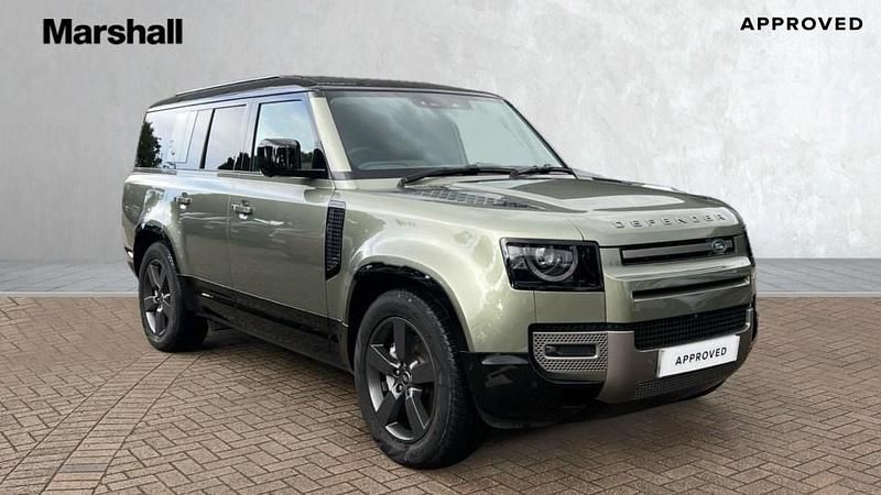 Green Used 2024 Land Rover Defender HSE Dynamic SUV | £72,167 (A bit pricey) - Image 1/4