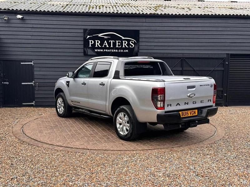 Used Ford Ranger Wildtrack 200 HP (147 kW) 2015 Silver Pickup