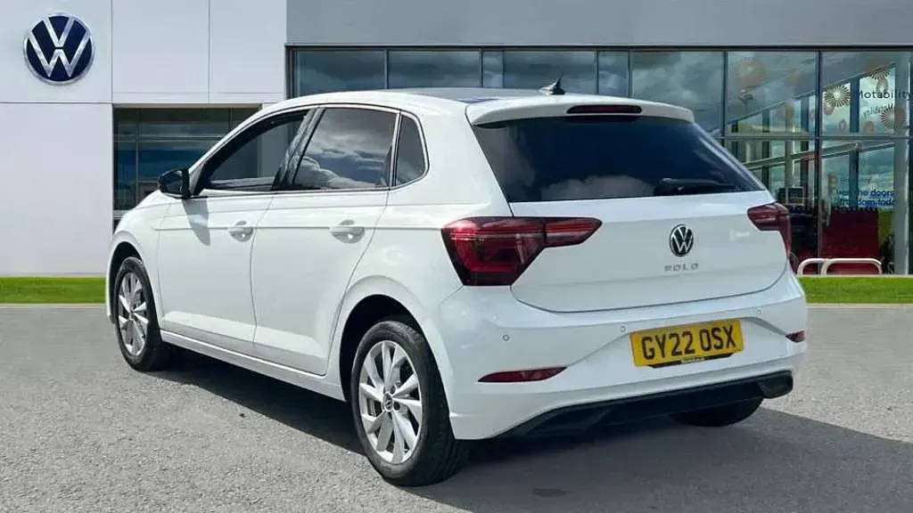 Used VW Polo Style 95 HP (69 kW) 2022 White Hatchback