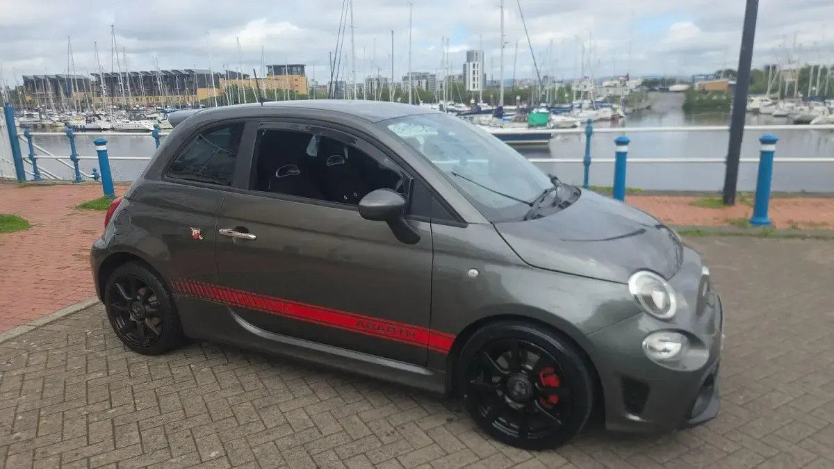 Used Abarth 595 145 HP (106 kW) 2017 Grey Hatchback