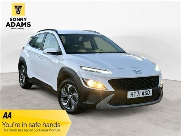 White Used 2021 Hyundai Kona SE SUV | £15,490 (Good price) - Image 1/1