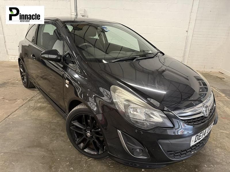 Used Vauxhall Corsa Edition 75 HP (55 kW) 2014 Black Hatchback