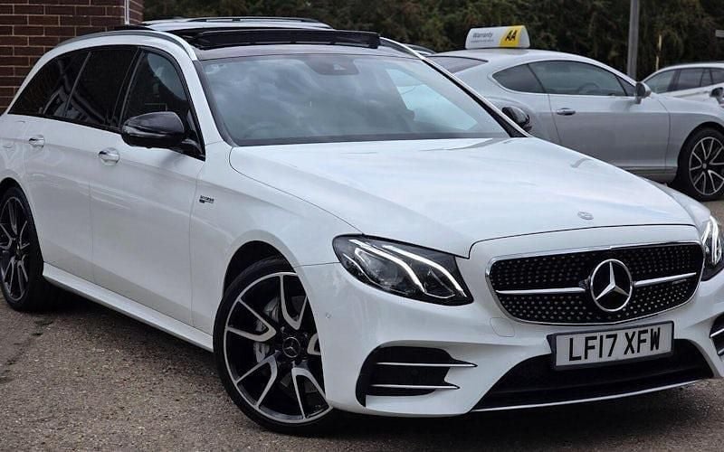 White Used 2017 Mercedes E43 AMG Premium Sedan | £27,399 - Image 1/4