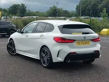 Used BMW 118 M Sport 136 HP (100 kW) 2023 White Hatchback