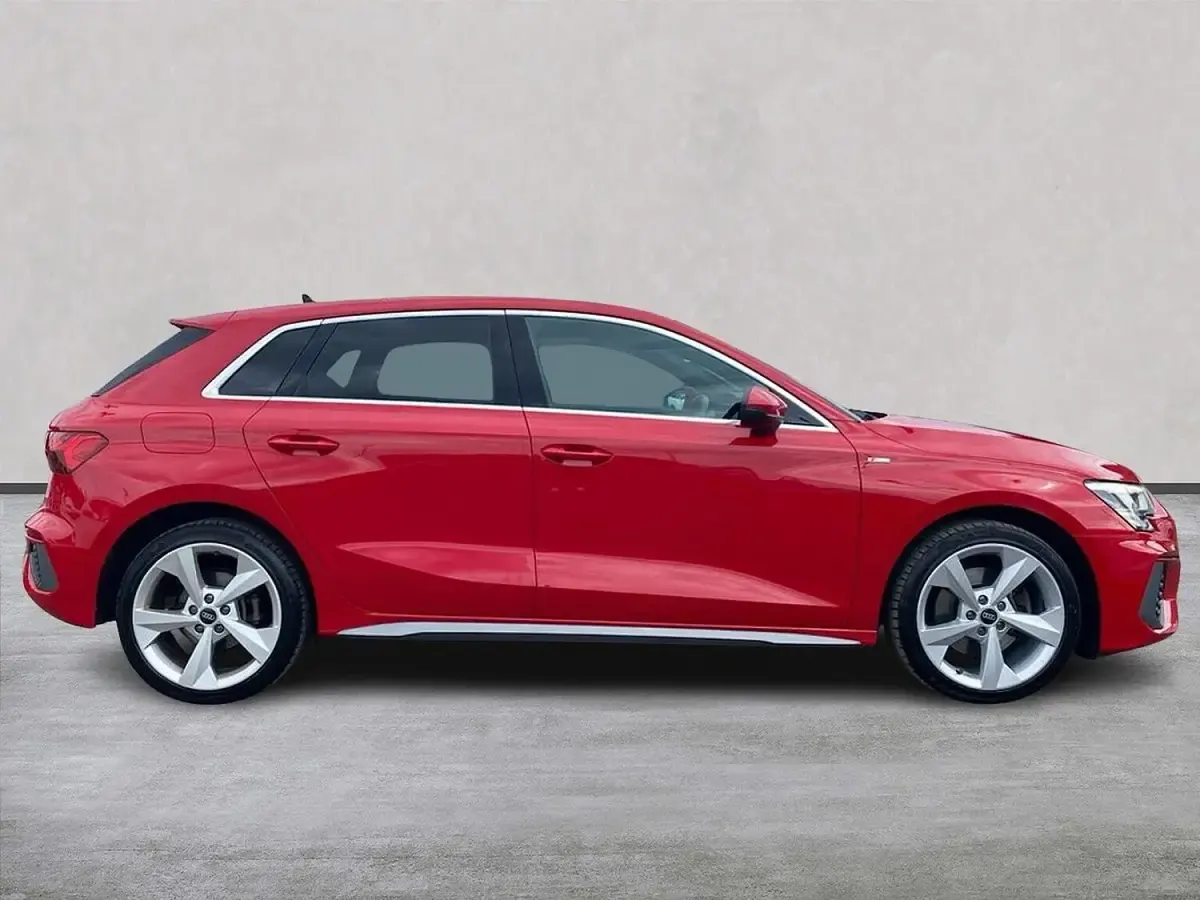 Used Audi A3 e-tron S-Line 2022 Red Hatchback