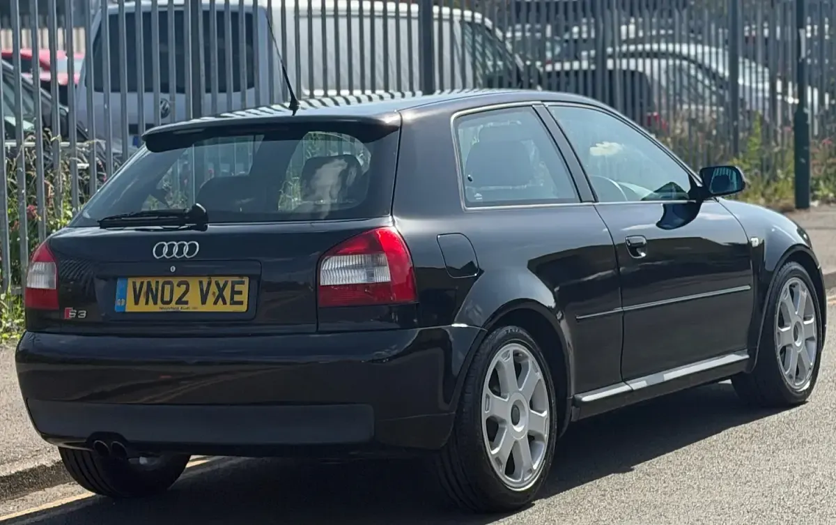 Used Audi A3 225 HP (165 kW) 2002 Black Hatchback