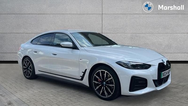 Mineral white metallic Used 2024 BMW i4 M Sport Sedan | £36,377 (Fair price) - Image 1/4