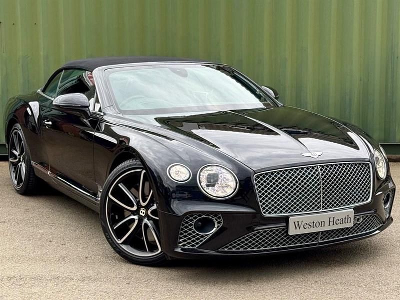 Used Bentley Continental GT Convertible 635 HP (467 kW) 2019 Black Cabriolet