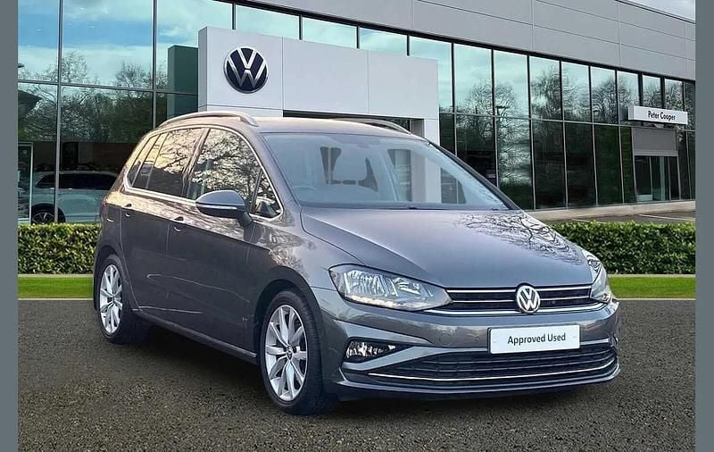 Grey Used 2019 VW Golf Sportsvan GT MPV | £14,491 (Fair price) - Image 1/4