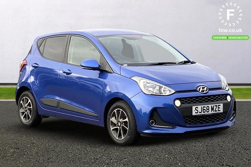 Blue Used 2018 Hyundai i10 Premium Hatchback | £7,499 (Fair price) - Image 1/3