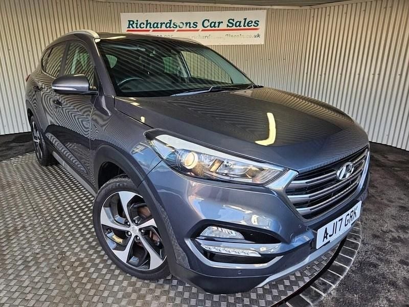 Grey Used 2017 Hyundai Tucson Premium SUV | £9,500 (Fair price) - Image 1/4