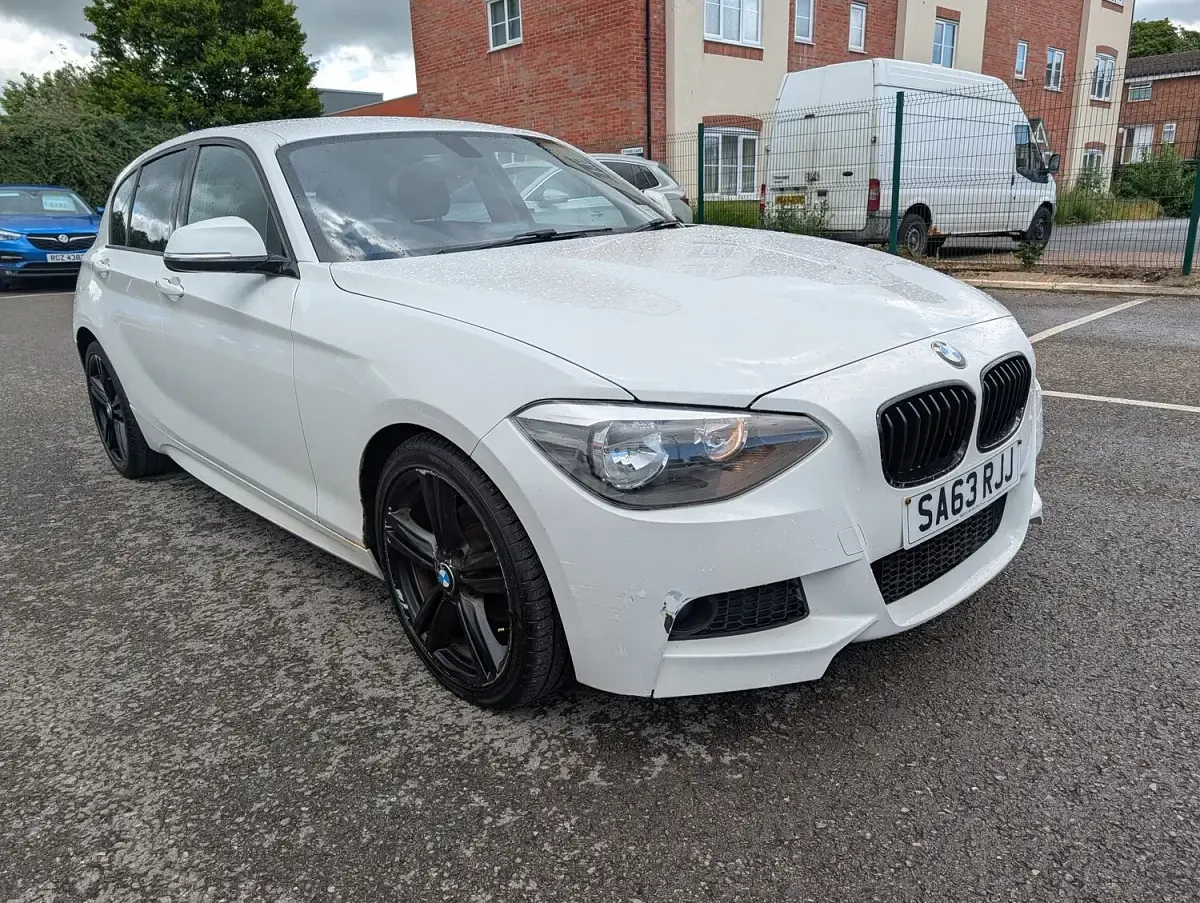 Used BMW 116 M Sport 116 HP (85 kW) 2013 White Hatchback