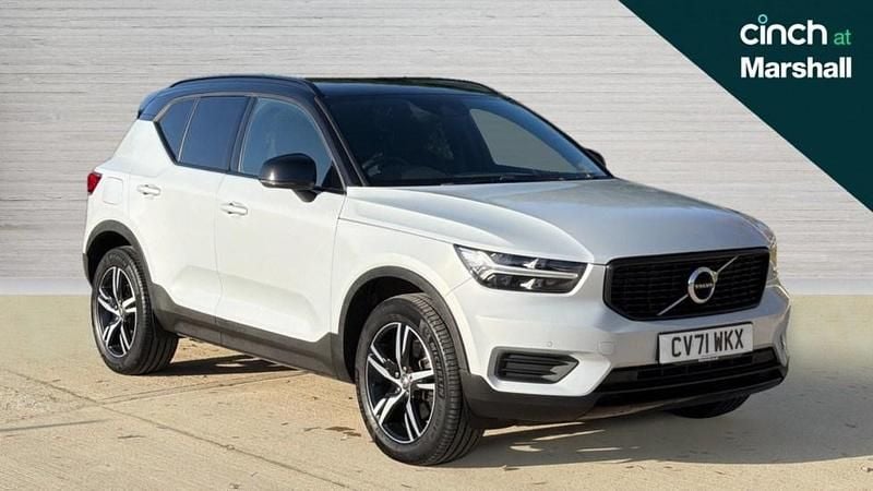 Silver Used 2021 Volvo XC40 R-Design SUV | £23,213 (Fair price) - Image 1/4