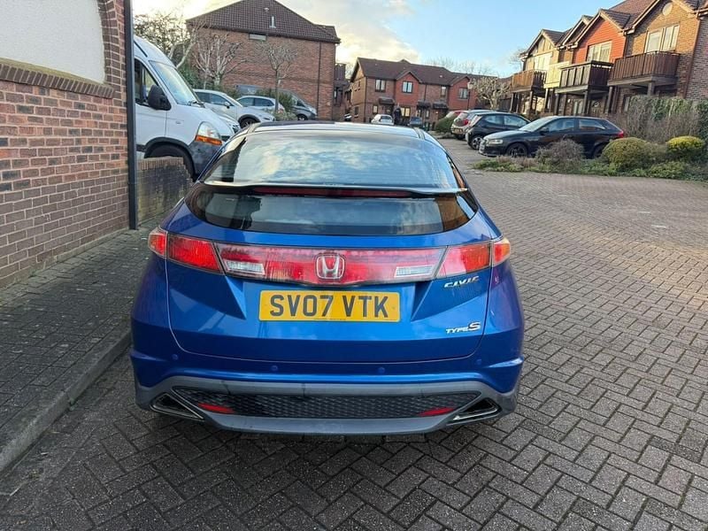 Used Honda Civic Type S 138 HP (101 kW) 2007 Blue Hatchback