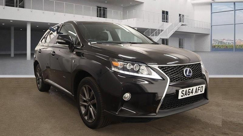 Black Used 2014 Lexus RX450h Sport Line SUV | £14,950 (Fair price) - Image 1/3