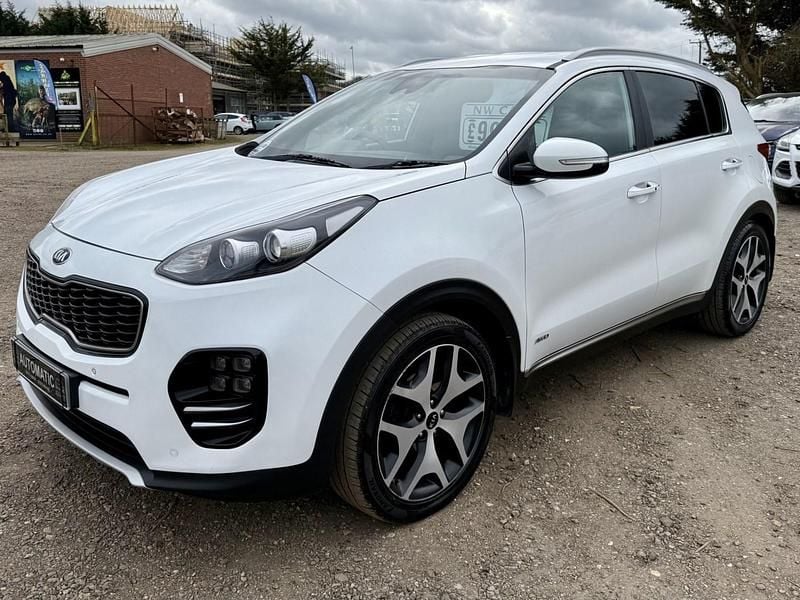 Used Kia Sportage GT-Line 134 HP (98 kW) 2016 White SUV