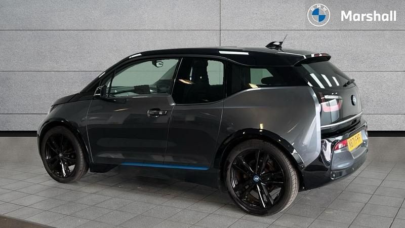Used BMW i3 Comfort Edition 135 kW (184 HP) 2021 Mineral grey with highlight bmw i blue Hatchback