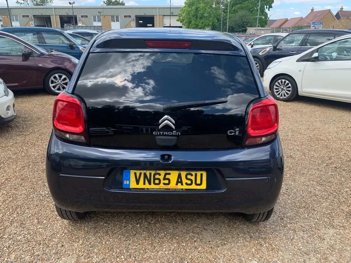 Used Citroën C1 Flair 82 HP (60 kW) 2016 Blue Hatchback