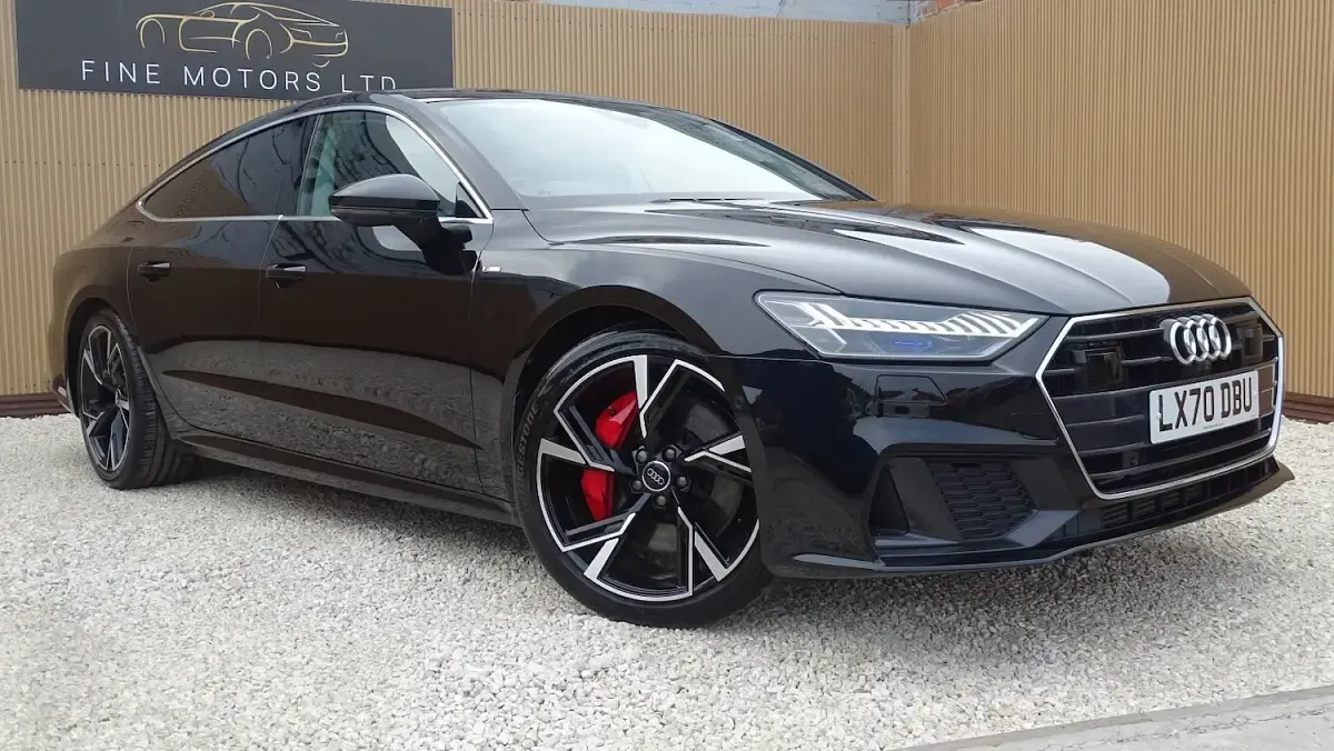 Used Audi A7 S-Line 2020 Black Sedan