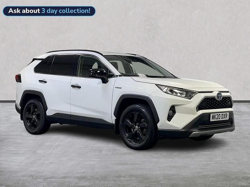 White Used 2020 Toyota RAV4 Hybrid Design SUV | £21,499 (Super price) - Image 1/4