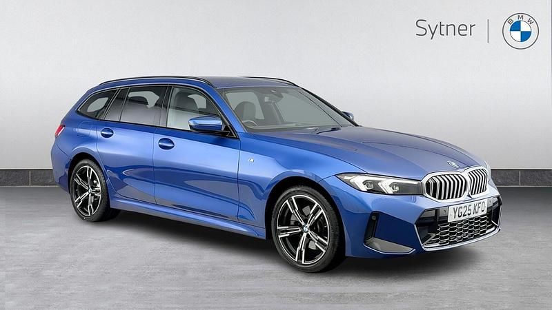 Blue Used 2025 BMW 330e M Sport Estate | £36,500 (Super price) - Image 1/4