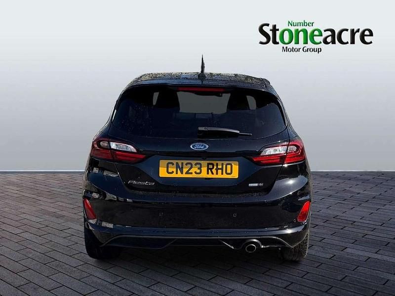 Used Ford Fiesta ST-Line X 125 HP (91 kW) 2023 Black Hatchback