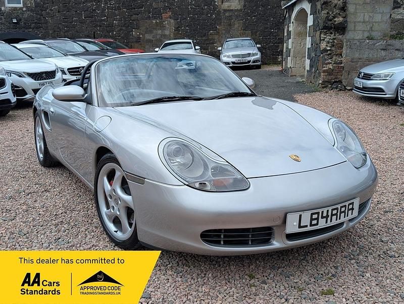Used Porsche Boxster 248 HP (182 kW) 2002 Silver Cabriolet