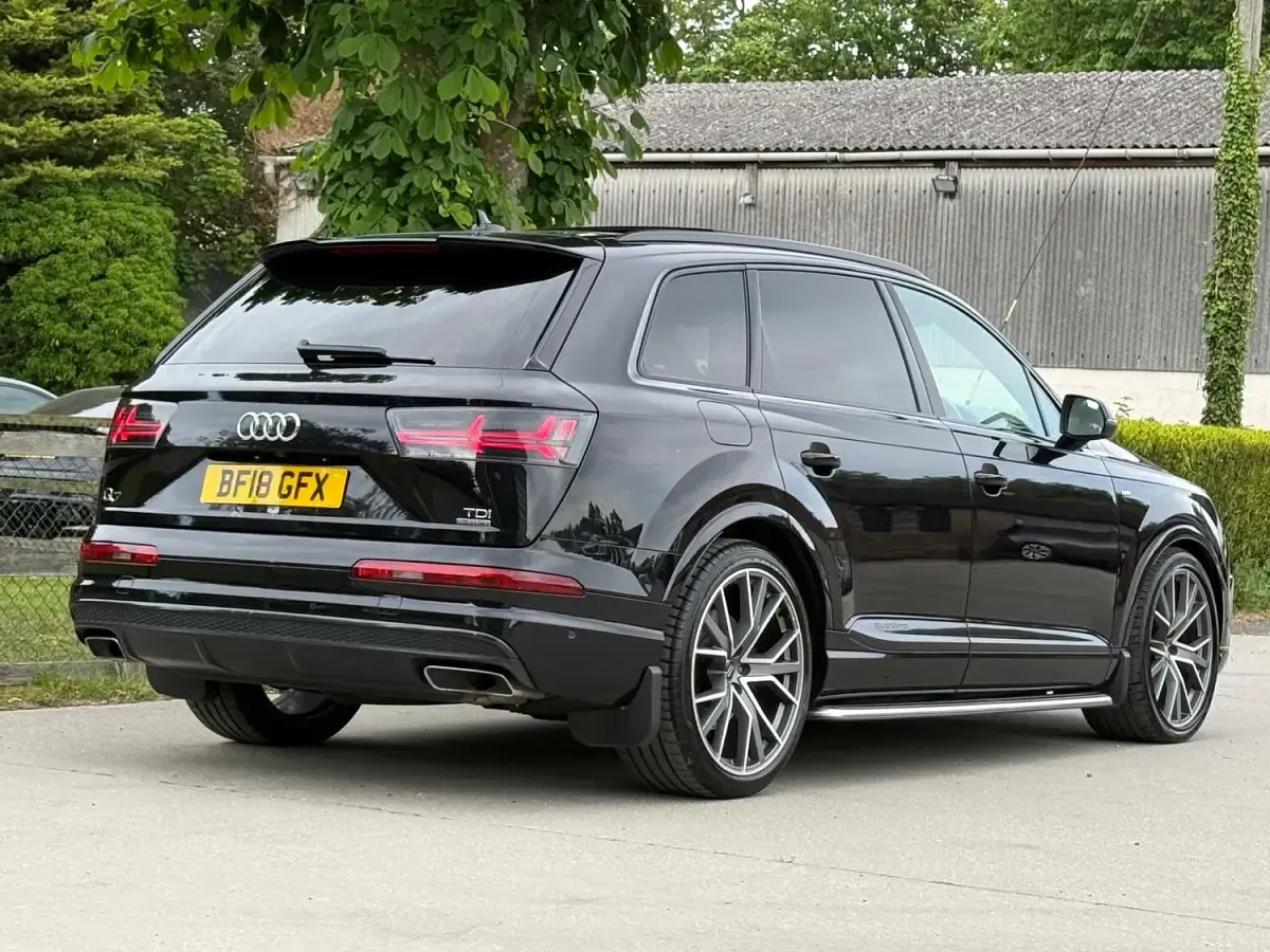 Used Audi Q7 Advanced 272 HP (200 kW) 2018 Black SUV