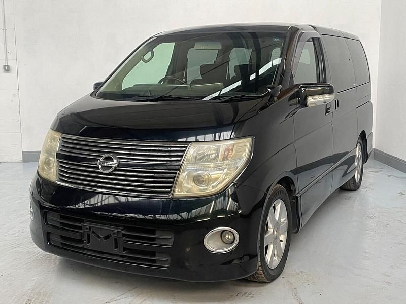 Used Nissan Elgrand 2007 Black MPV