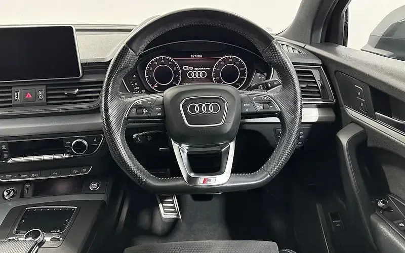 Used Audi Q5 S-Line 252 HP (185 kW) 2018 Grey SUV