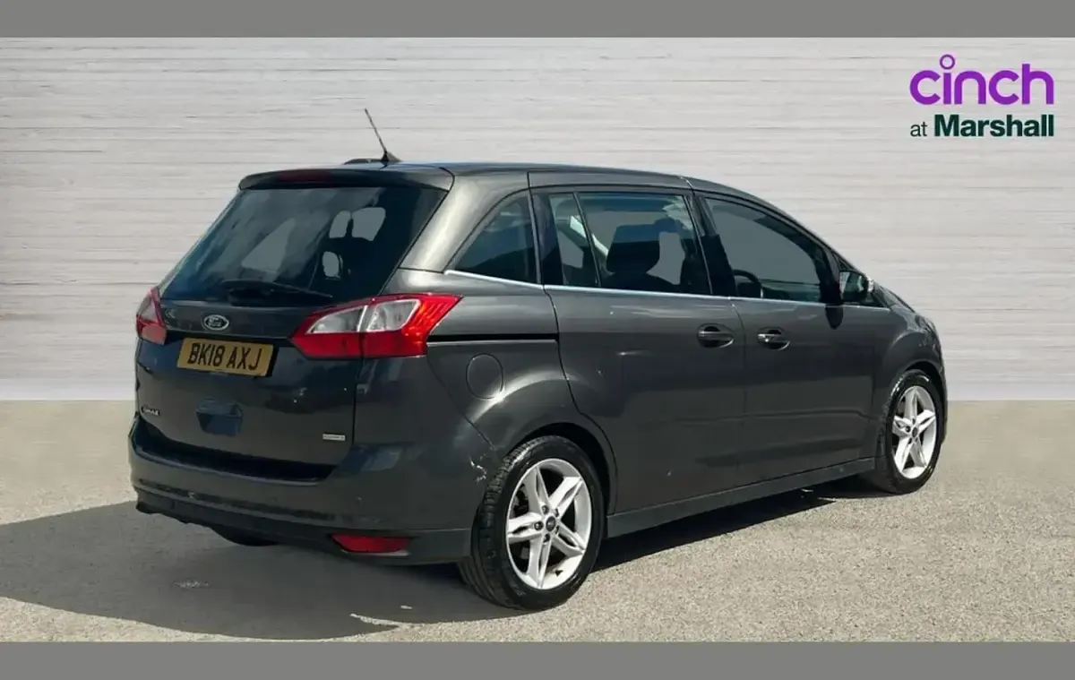 Used Ford Grand C-Max Titanium X 125 HP (91 kW) 2018 Grey MPV
