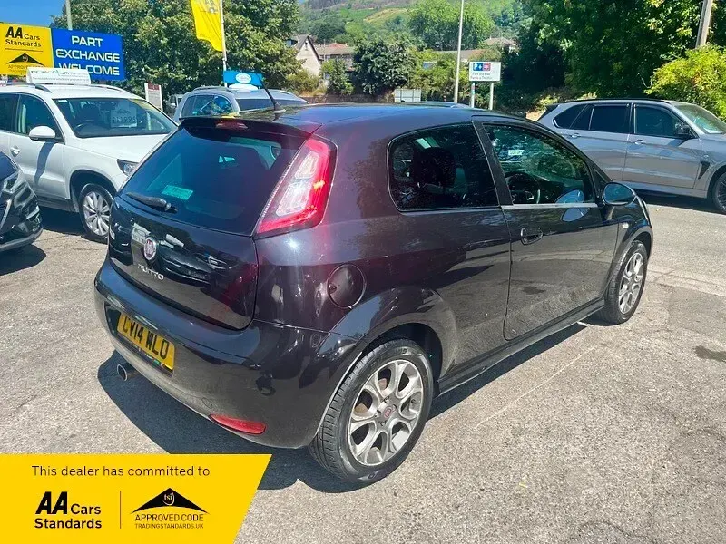 Used Fiat Punto 2014 Black Hatchback