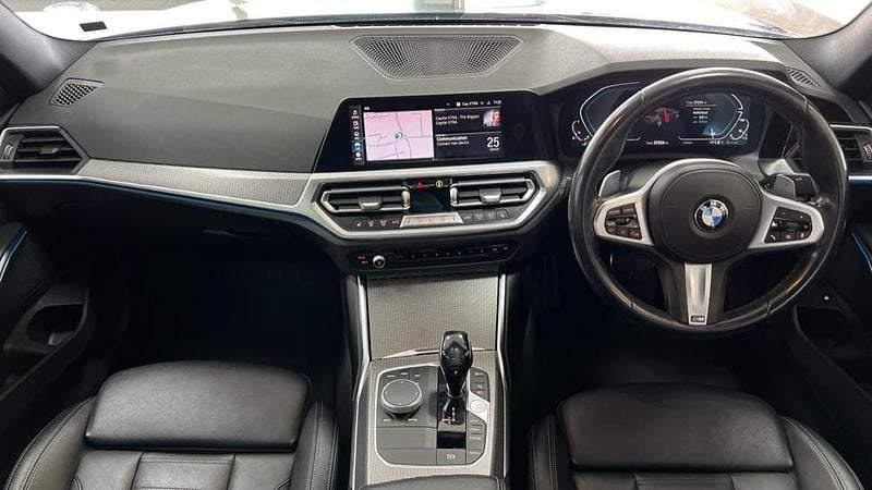 Used BMW 330e M Sport 292 HP (214 kW) 2021 Black sapphire Sedan